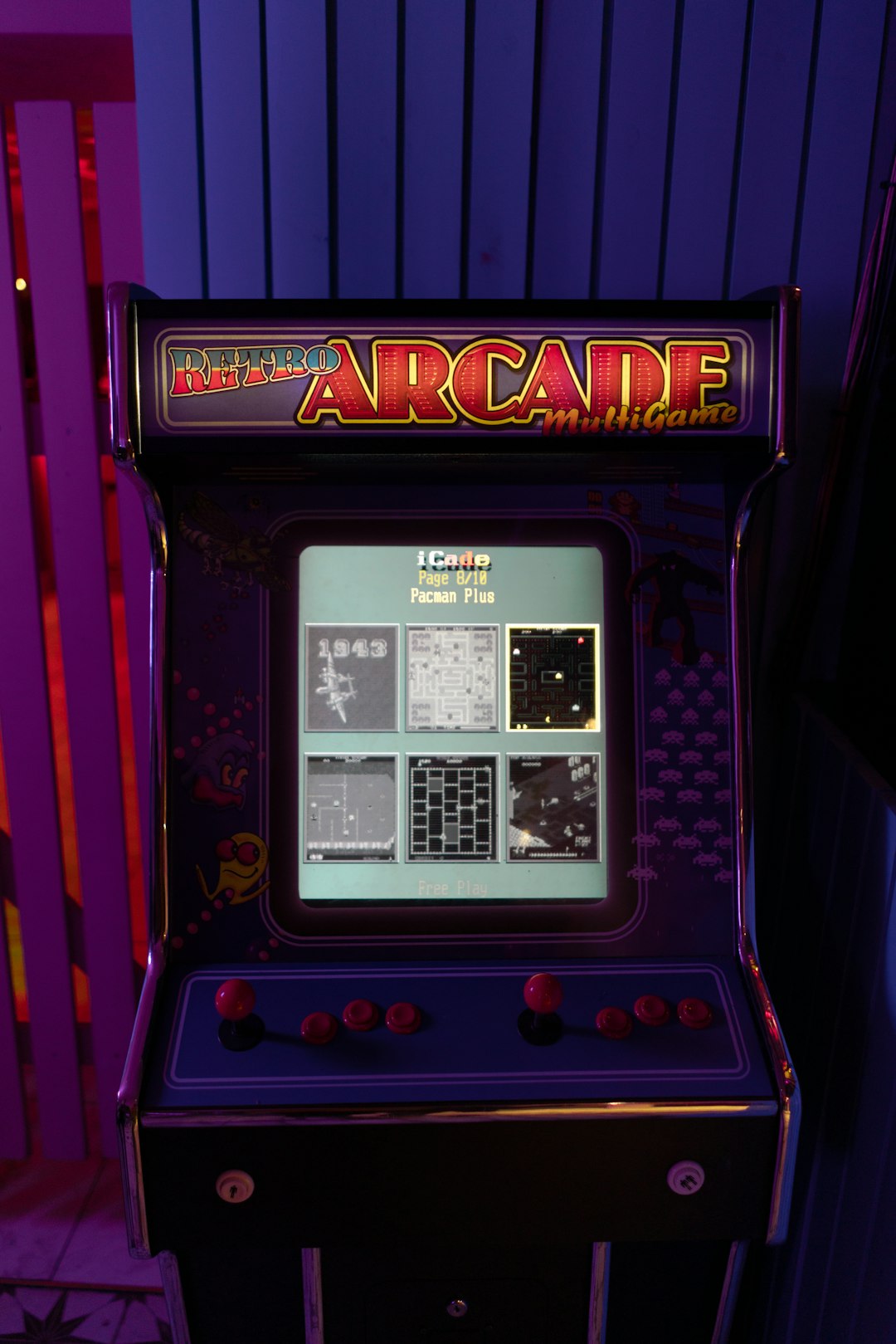 Space Invaders Arcade Cabinet